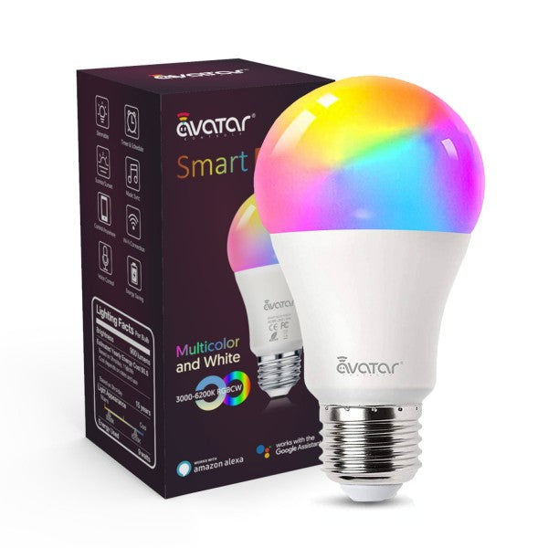 E26 Smart Light Bulb RGBCW 9W