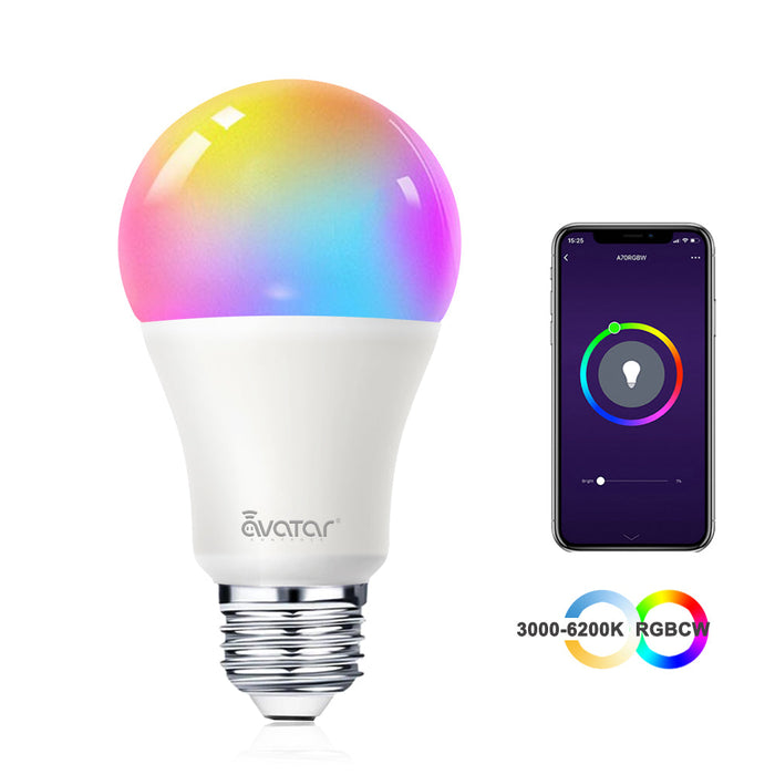 E26 Smart Light Bulb RGBCW 9W